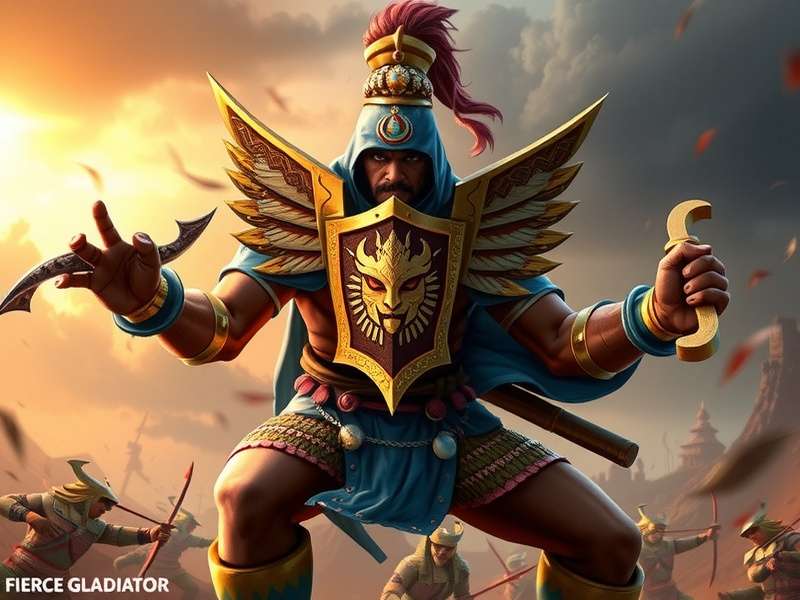 Northeast Fierce Gladiator Official Cover Art