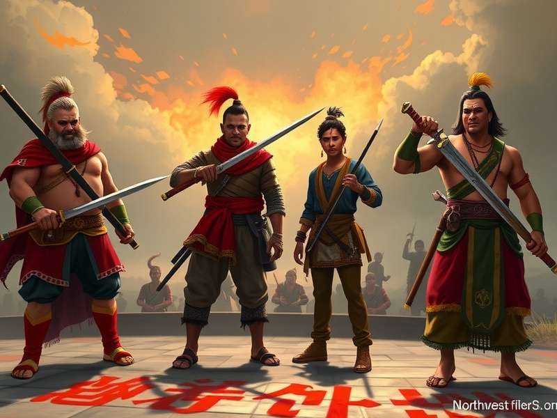 Imphal – Manipuri Warrior in Northeast Fierce Gladiator