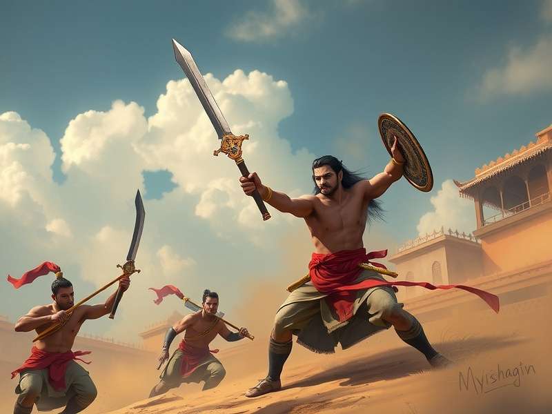 Bwisagu – Bodo Fighter in Northeast Fierce Gladiator